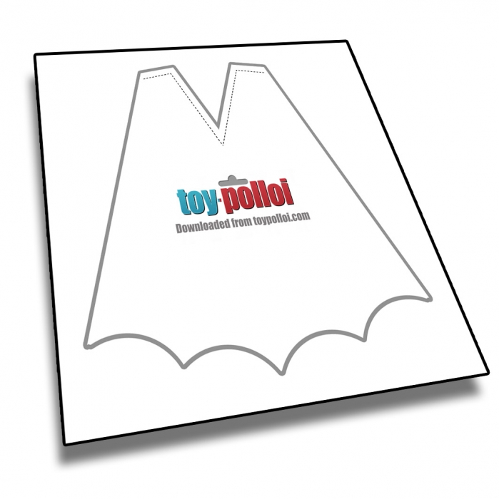 Toy Polloi - MEGO vintage Batman 8 inch doll Cape Pattern (PDF) - Free